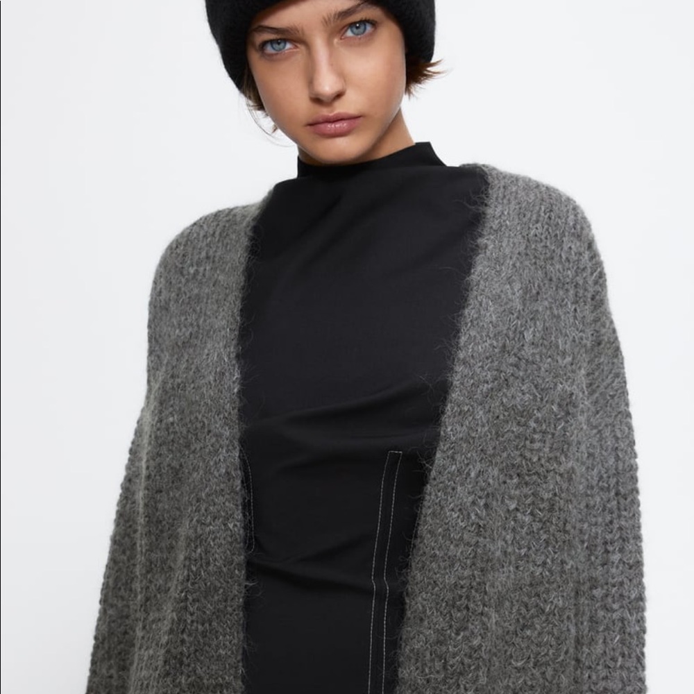 *Zara sweater cardigan  so soft & cozy